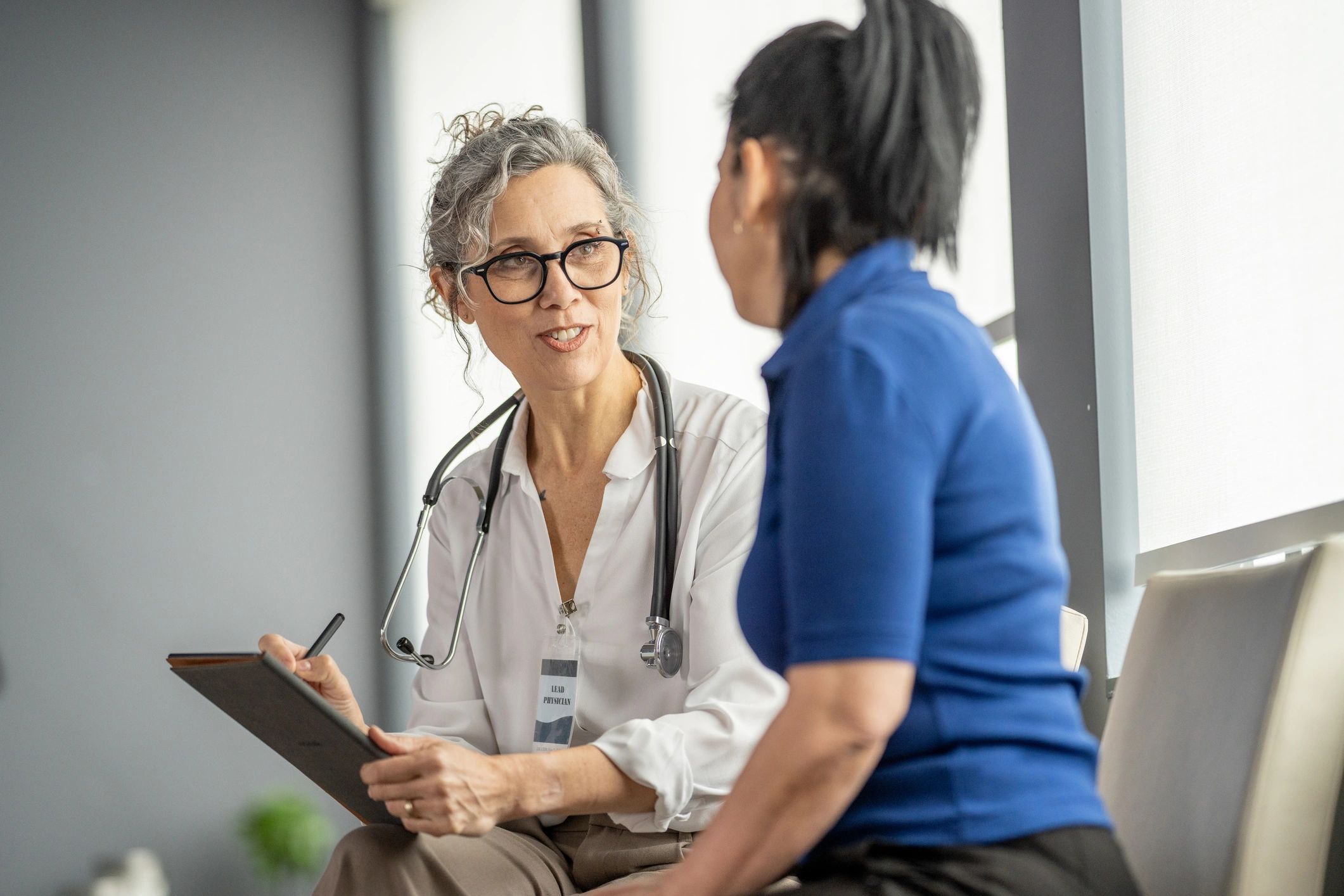 doctor patient consultation clinic