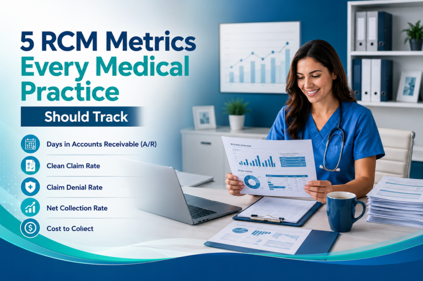 5 RCM Metrics Every Medical Practice Should Track 5 RCM Metrics Every Medical Practice Should Track