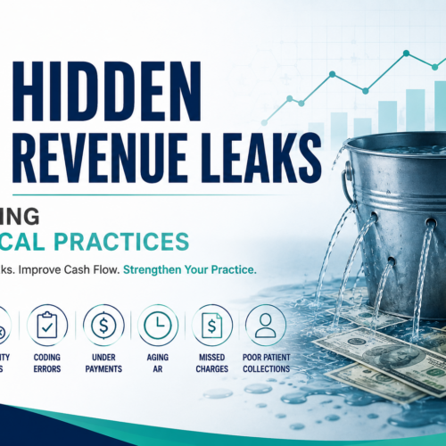7 Hidden Revenue Leaks Costing Medical Practices Thousands Every Month 7 Hidden Revenue Leaks Costing Medical Practices Thousands Every Month