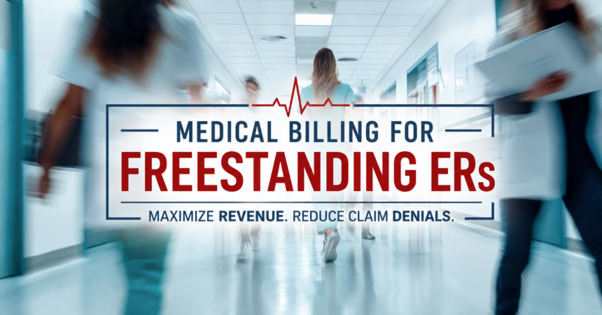 Medical Billing for Freestanding ERs Medical Billing for Freestanding ERs