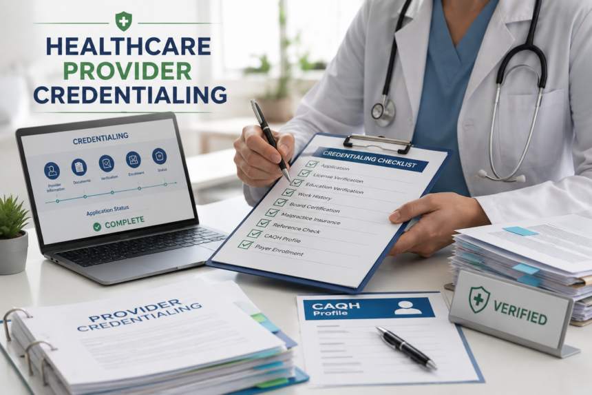 Provider Credentialing Checklist for New Healthcare Practices